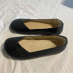 Xero Shoes Barefoot Ballet Flats Black Leather Size 7.5